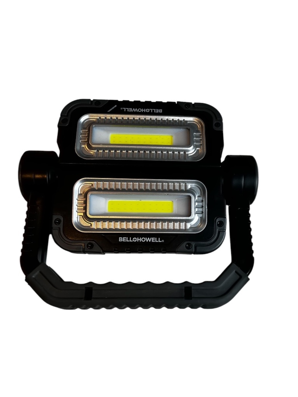 Bell + Howell LED Work Light Rechargeable Portable Dual Panel Flood Lamp Handle
